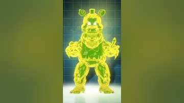 Radioactive Nightmare Fredbear FNaF Workshop Animation