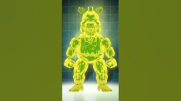 Radioactive Nightmare Fredbear FNaF Workshop Animation