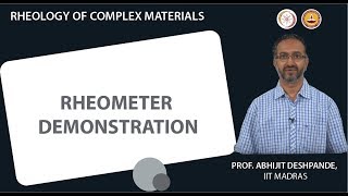 Rheometer demonstration