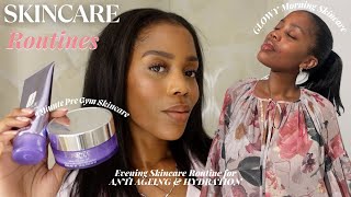 SKINCARE ROUTINES | PRE GYM ROUTINE | MORNING SKINCARE ROUTINE FOR GLOWY SKIN | EVENING SKINCARE