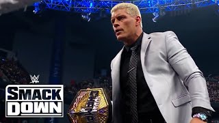 Cody Rhodes and Logan Paul Contract Signing | WWE SmackDown Highlights 05/17/24 | WWE on USA