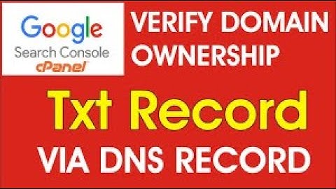 Verify Domain Ownership via DNS record Godaddy | Google Search Console 2021 (DNS & TXT Records