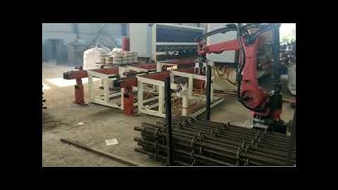 Robot arm stacking