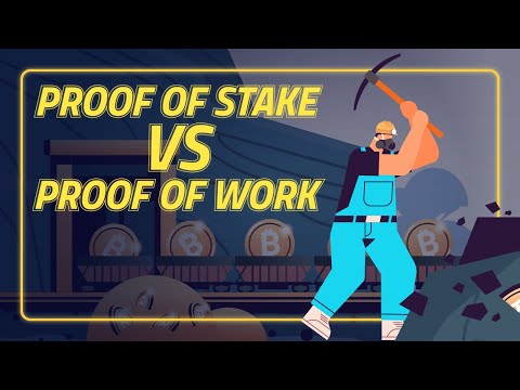 Proof Of Stake Vs Proof Of Work | Animazione | CryptomaticsIT