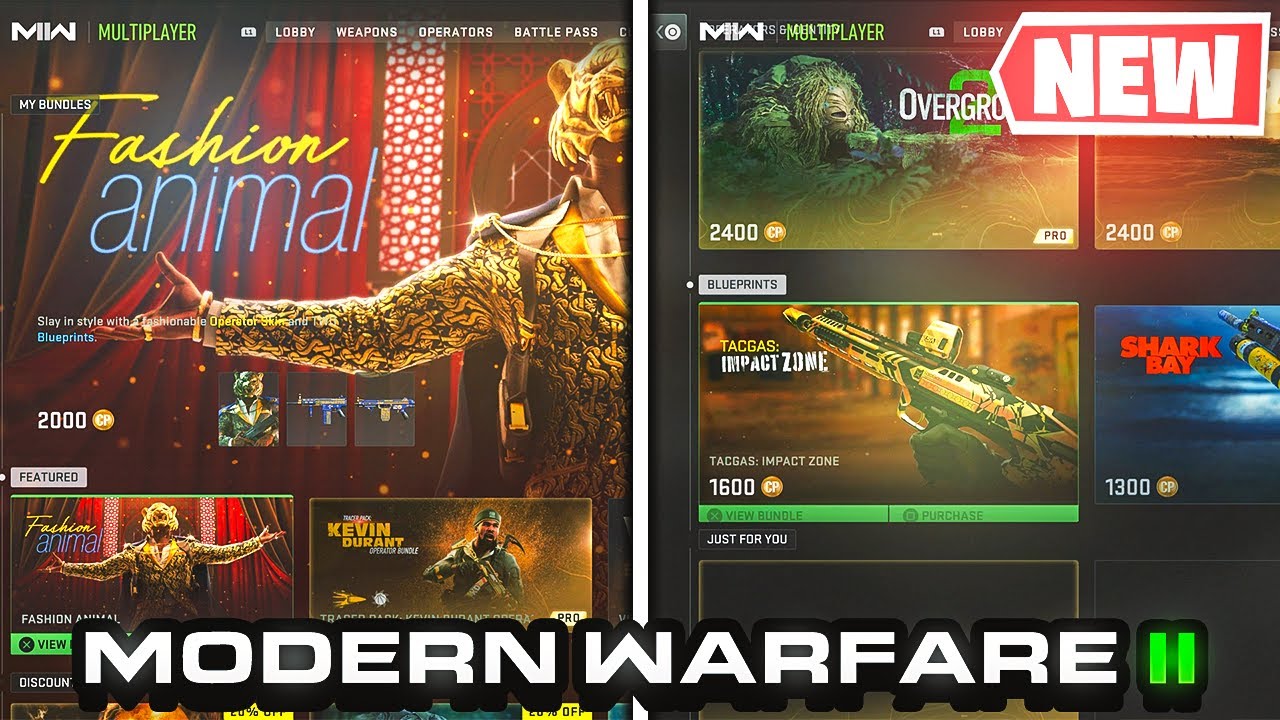 3 New STORE BUNDLES RELEASED In MODERN WARFARE 2 Season 3 Reloaded! 14 ...