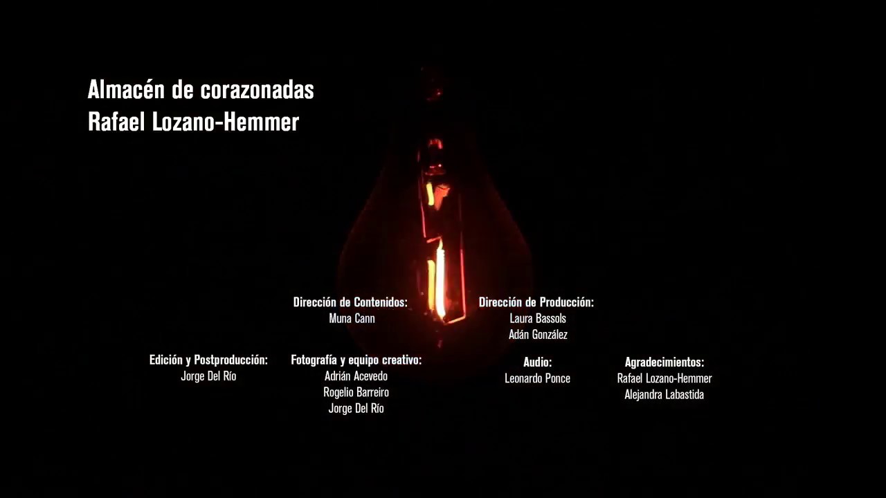Almacén de Corazonadas / Rafael Lozano-Hemmer museo del oro cali