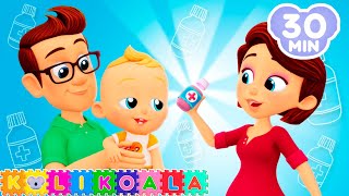 Sick Song 🤒 and more Nursery Rhymes | KOLI KOALA | Kids Songs by Cocotoons - Nursery Rhymes and Kids Songs 27,842 views 3 months ago 30 minutes