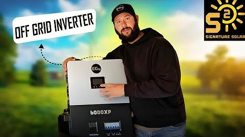 De EG4 6000XP Off Grid Inverter bleek een echte game changer!