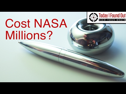 Wideo: Krótka historia długopisu i czy NASA naprawdę wydało miliony na opracowanie wersji ciśnieniowej zamiast używania tylko ołówków