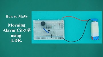 Hoe maak je een eenvoudige ochtendwekker met LDR | Eenvoudig doe-het-zelf elektronicaproject