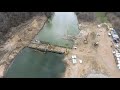 Строительство переливной плотины, ер.Каширин, апрель 2020