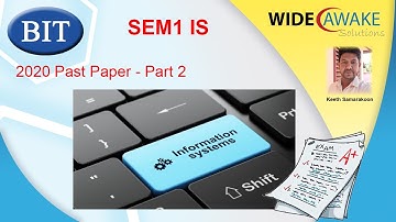 BIT SEM1 IS - 2020 Past Paper Part 2