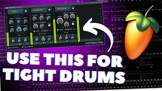 How To Mix ANY Drums To Sound Professional & Big // Mixing In FL Studio