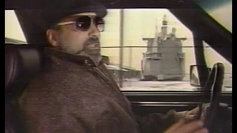 1980s.  Drive around interview with Joe Pistone about his undercover work infiltrating the mob