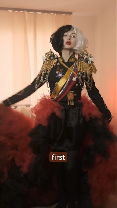 DIY Cruella Dress for Halloween