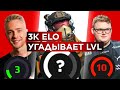 УГАДАЙ ЛЕВЕЛ ФЕЙСИТА С 3000 ЕLO ИГРОКОМ #2