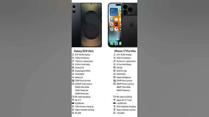 Difference between Galaxy S25 Ultra vs iPhone 17 ProMax #shorts #short #viral #trending #fyp #foryou