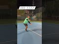 Backhand half volley tips
