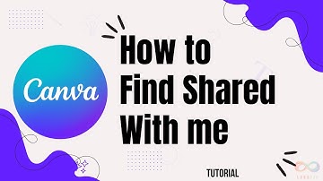 How to find projects shared with me on Canva