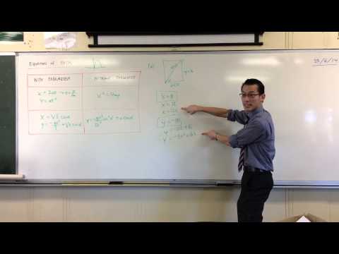 Equation of Path Example Question (1 of 2): Identifying Important Features