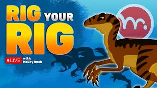 LIVE: RIG your RIG | Episode 5: Raptor | Moho Animation Rigging