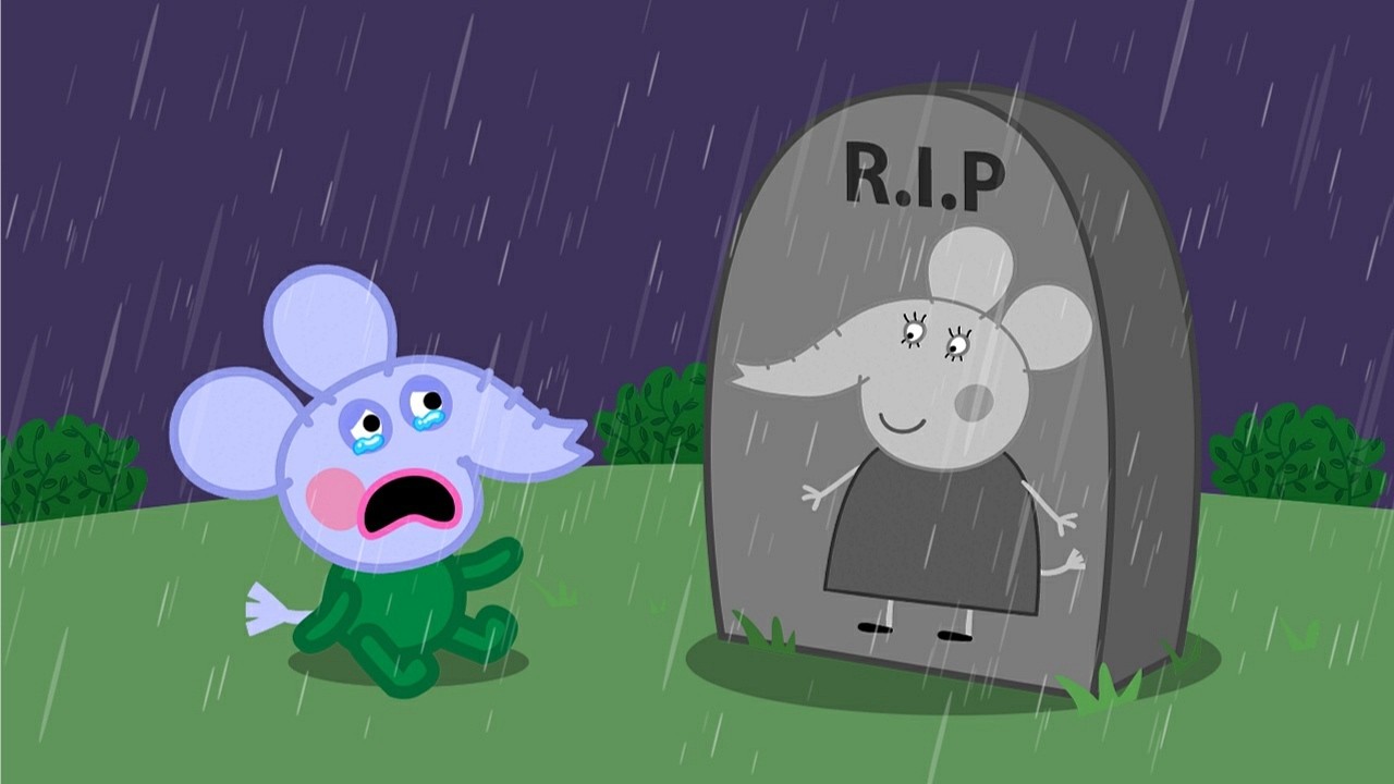 I miss you mom, Mummy Elephant - Peppa Funny Animation