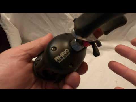 Zebco Rhino Baitcasting Fishing Reel Thumb Bar Star Drag RBC300 