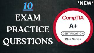 CompTIA A+ Core 1 Practice Test | Hardware, Storage & Printer Questions (220-1201)
