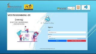 Celebrity Task 04 | Web Programming | Java Institute Wealth