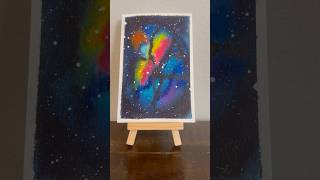 Galaxy Watercolor Tutorial 🌌 | Relaxing & Easy Beginner Painting You’ll Love!