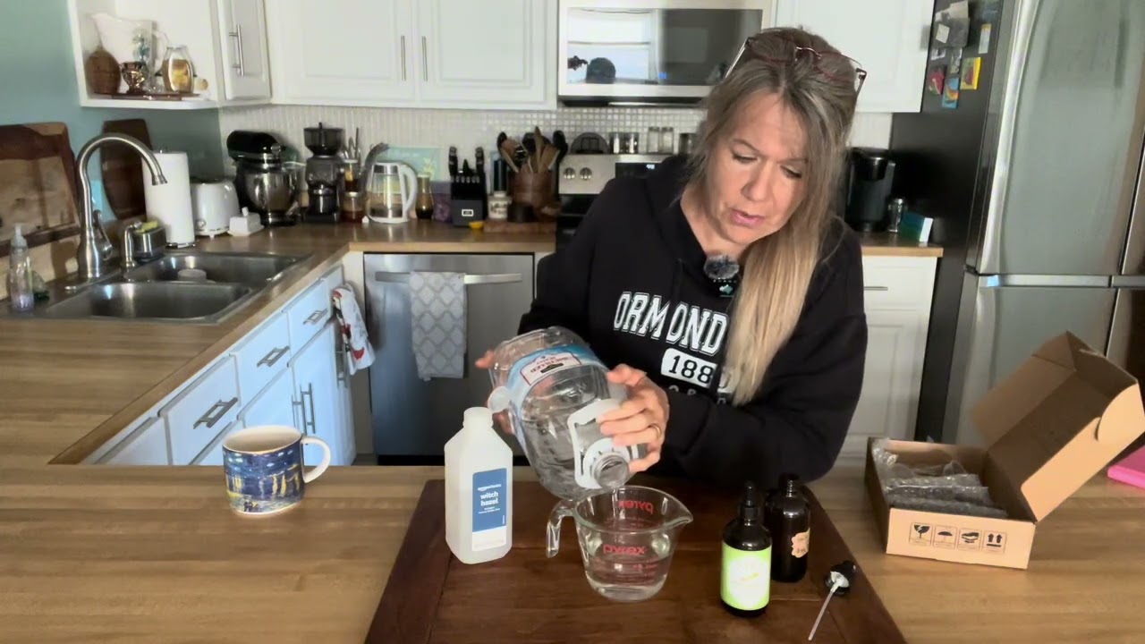 Essential oil air freshener, linen spray, body or bug repellent homemade . Aromatherapy!