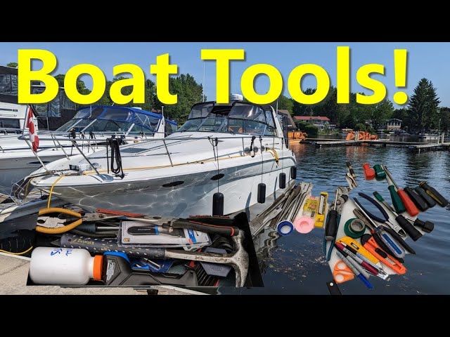 What Tools + Spare Parts on The Boat 