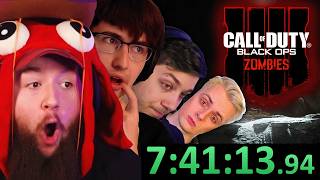 We tried beating EVERY Black Ops 4 Zombies easter egg in 1 STREAM!