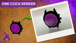 One Click Rendering in SOLIDWORKS 2026