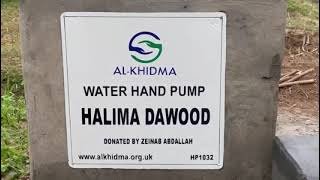 Best Charity Is Providing Water | Al-Khidma HP1032