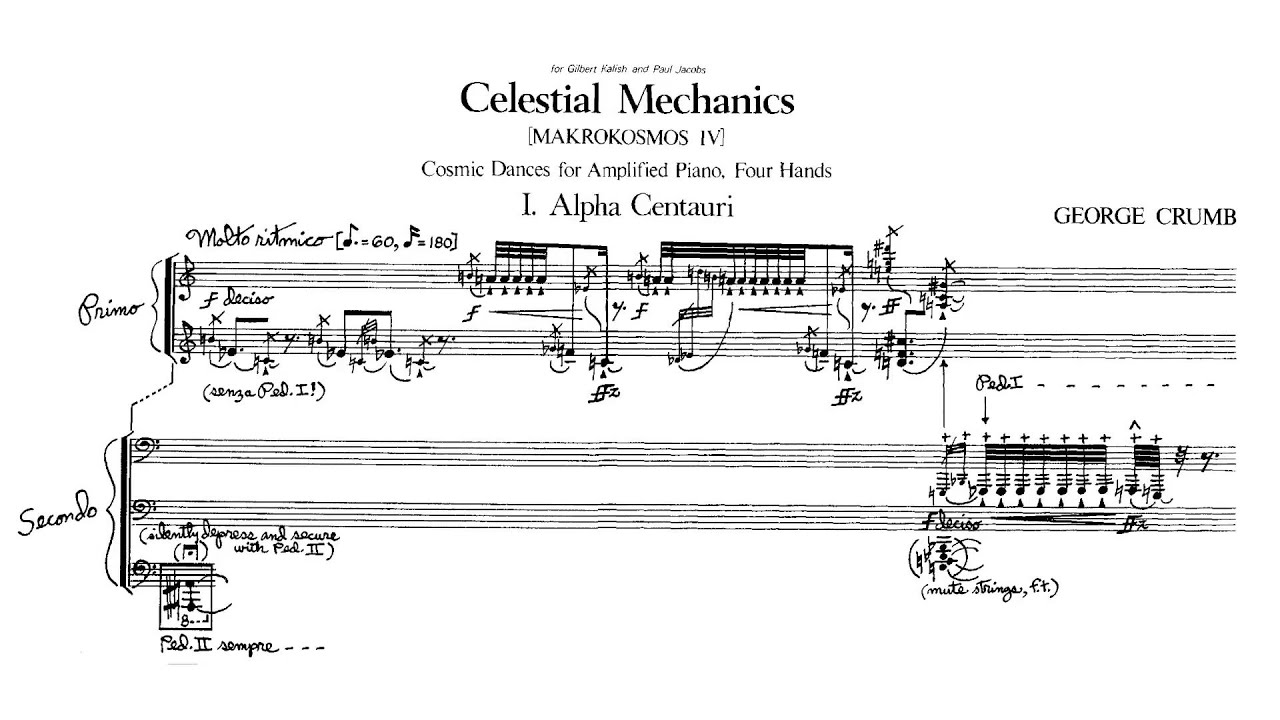 Crumb Makrokosmos IV, Celestial Mechanics (1979) [Audio