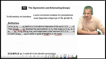 Symmetric and Alternating Groups