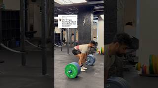 Is it necessary to throw the weight down while deadlifting?#exercise #muscle #gym #fitness #deadlift