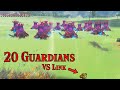 Fighting a GUARDIAN ARMY in Breath of the Wild!
