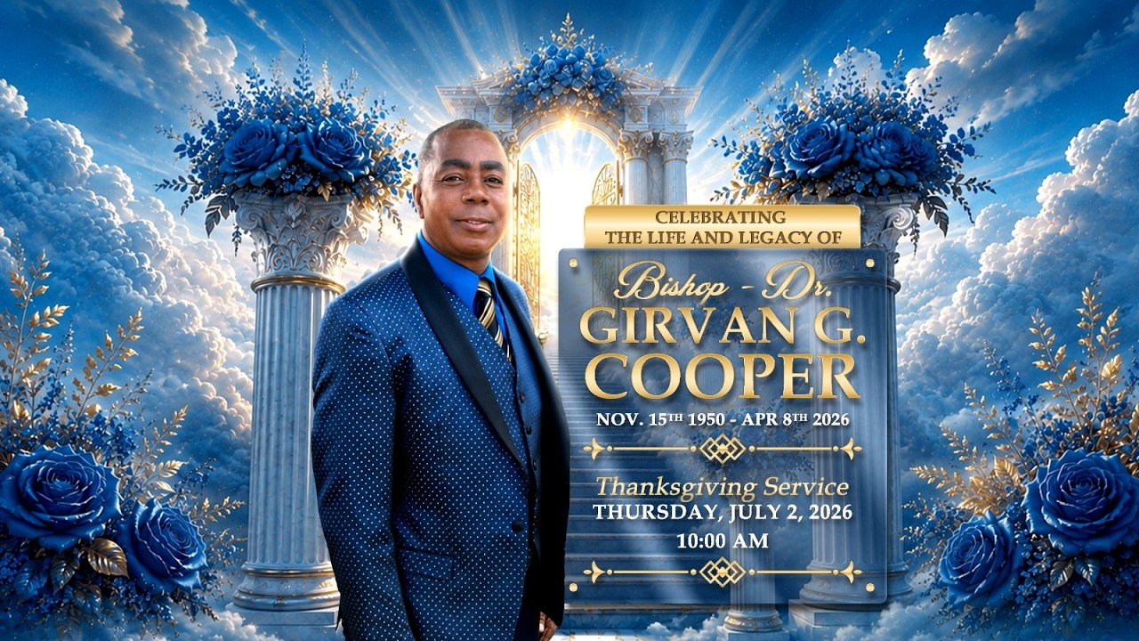 LIVE | HOMEGOING CELEBRATION FOR BISHOP DR. G. G. COOPER