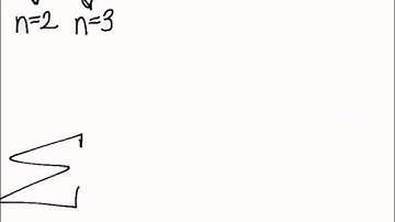 Writing a series in sigma notation