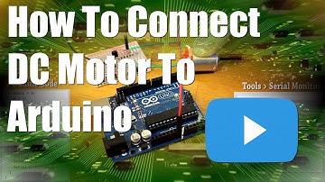 How To Connect DC Motor + Code [Arduino Tutorial]