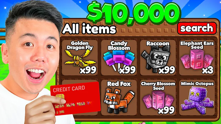 $1 VS $10,000 Grow a Garden ACCOUNT…