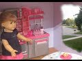 American Girl dolls in stop-motion video.