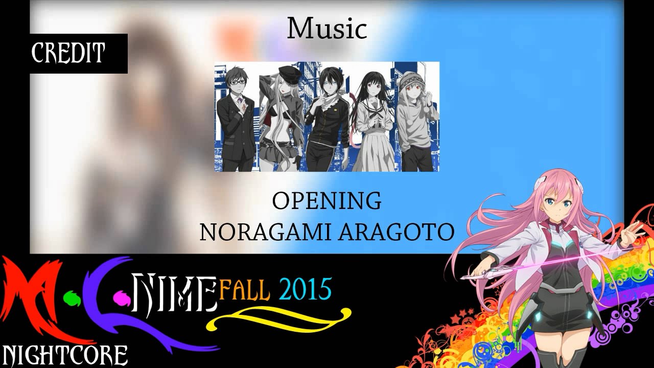 Nightcore Noragami Aragoto Op The Oral Cigarattes 狂乱 Hey Kids Lyrics Subtitle Indonesia Youtube
