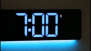 MASHI 16 Large Digital Wall Clock | Remote Control & Night LightDescription: