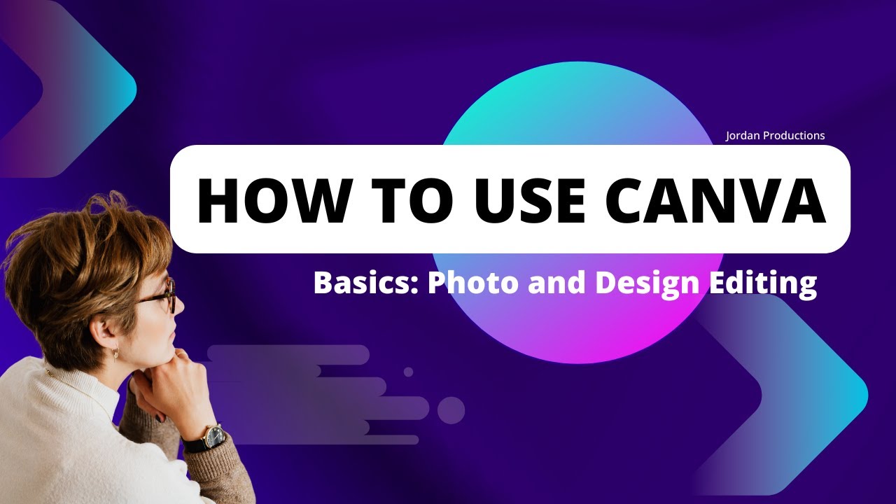 How to Use Canva: Basics of Photo and Design Editing - YouTube