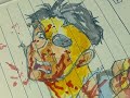 Invincible watercolor painting #invincible #watercolorpainting