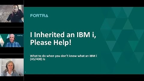 Robot | Help! I Inherited an IBM i!