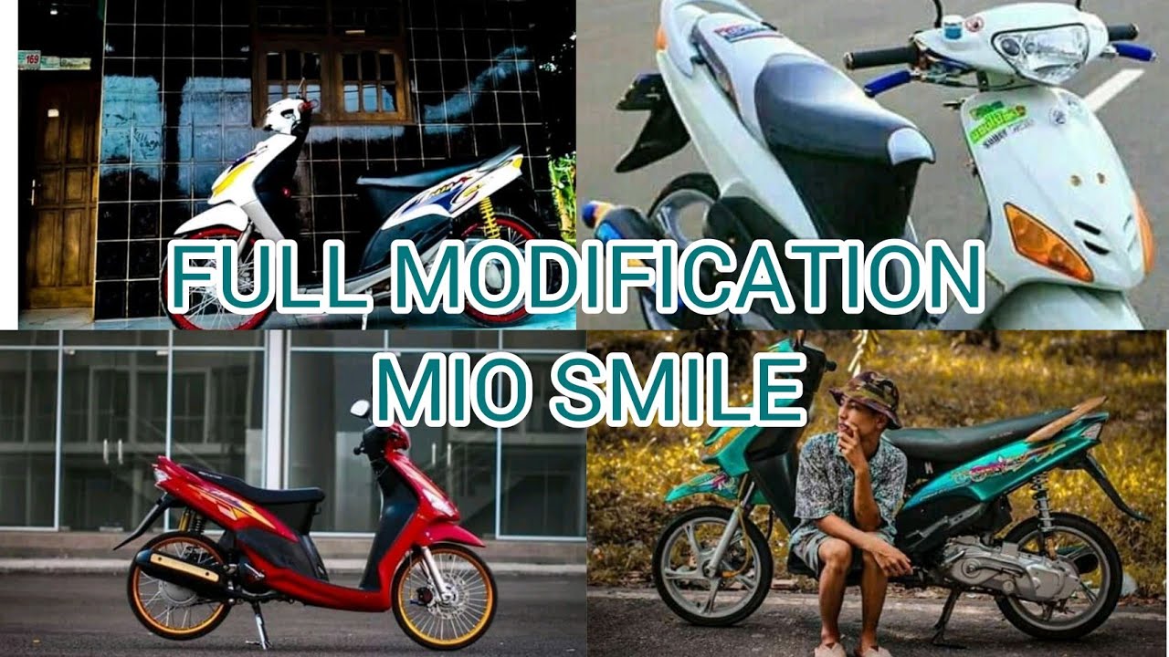 KUMPULAN MODIFIKASI MOTOR MIO SMILE - YouTube